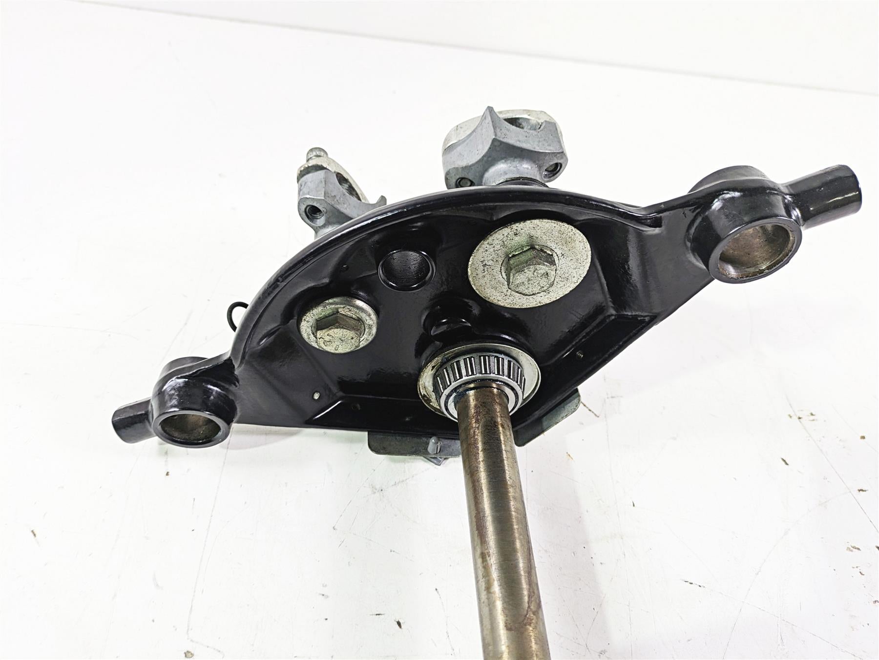 2003 Harley Touring FLHTCUI E-Glide 100th Upper Lower Triple Tree Set 45446-87A {{ shop.shopifyCountryName }} - Mototech271