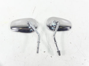 2014 Harley FXDL Dyna Low Rider Chrome Rear View Mirror Set 91840-03 91845-03