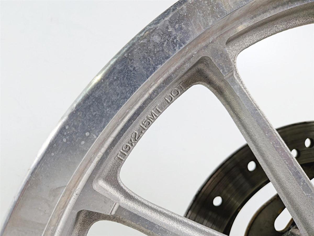 2006 Harley Sportster XL883 Low Front Wheel Rim 19x2.15 13 Spoke 43499-00A {{ shop.shopifyCountryName }} - Mototech271