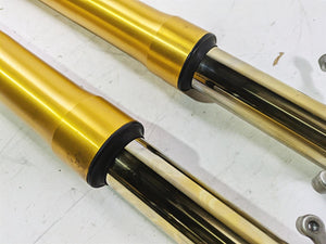 2009 Ducati Monster 1100 S Straight Front Ohlins Fork Legs 34520261C 34420261C