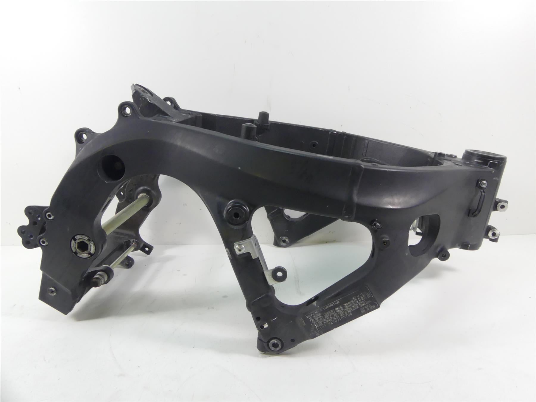 2016 Suzuki GSX-R750 Straight Main Frame Chassis With Clean Texas Title 41100-15J00-YAP {{ shop.shopifyCountryName }} - Mototech271