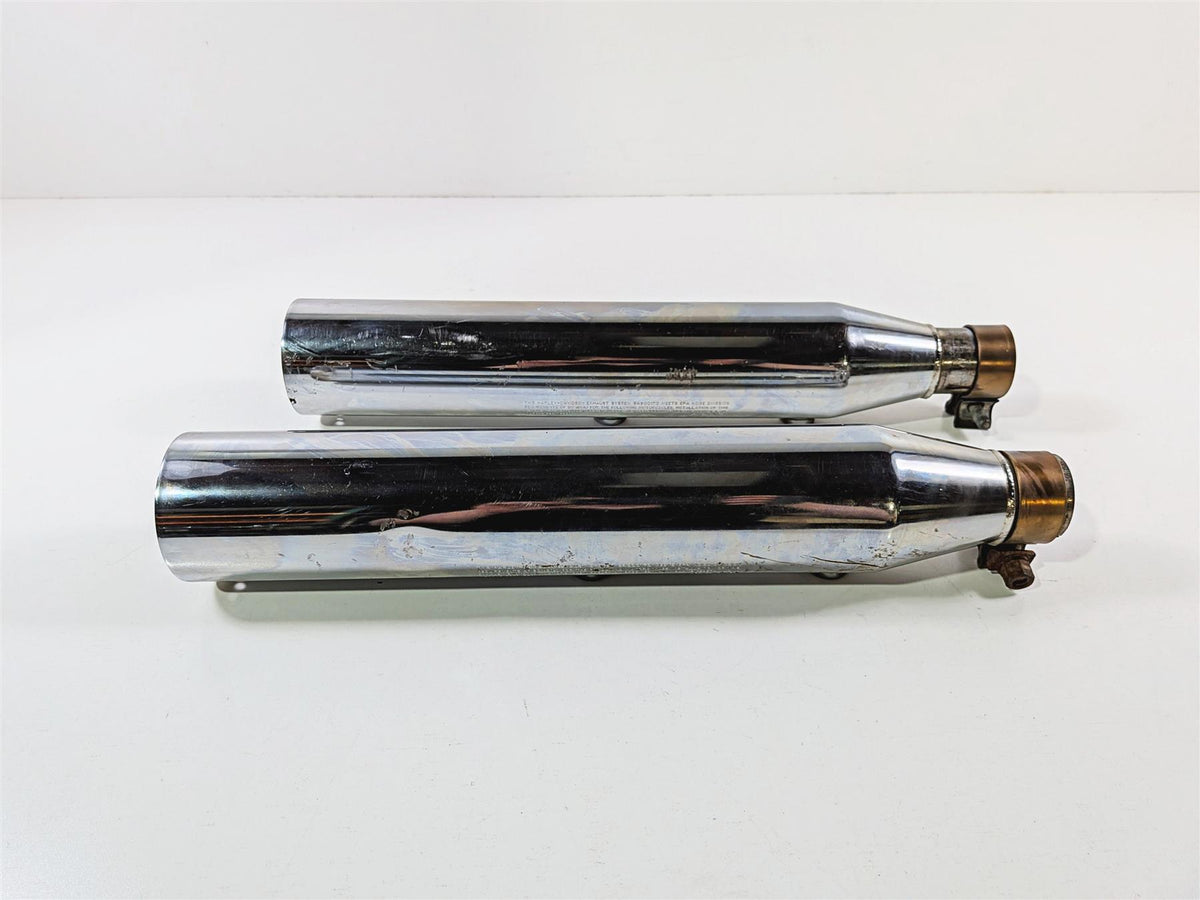 2014 Harley FXSB Softail Breakout Stock Exhaust Pipe Muffler Set 64900170-Mototech271