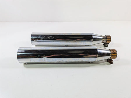 2014 Harley FXSB Softail Breakout Stock Exhaust Pipe Muffler Set 64900170-Mototech271