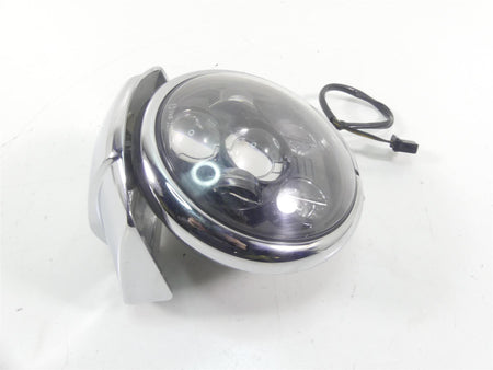 2005 Harley Dyna FXDLI Low Rider Led Headlight Lamp & Visor 5-3/4 69675-05A {{ shop.shopifyCountryName }} - Mototech271