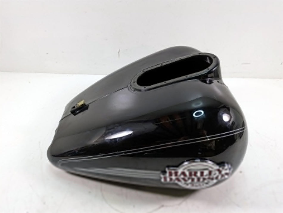 2006 Harley Touring FLHTCUI Electra Glide Vivid Black Fuel Gas Tank 61356-03 {{ shop.shopifyCountryName }} - Mototech271