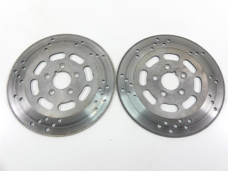 1995 Harley Touring FLHTCU Electra Glide Front Brake Rotor Disc Set 44136-92 {{ shop.shopifyCountryName }} - Mototech271