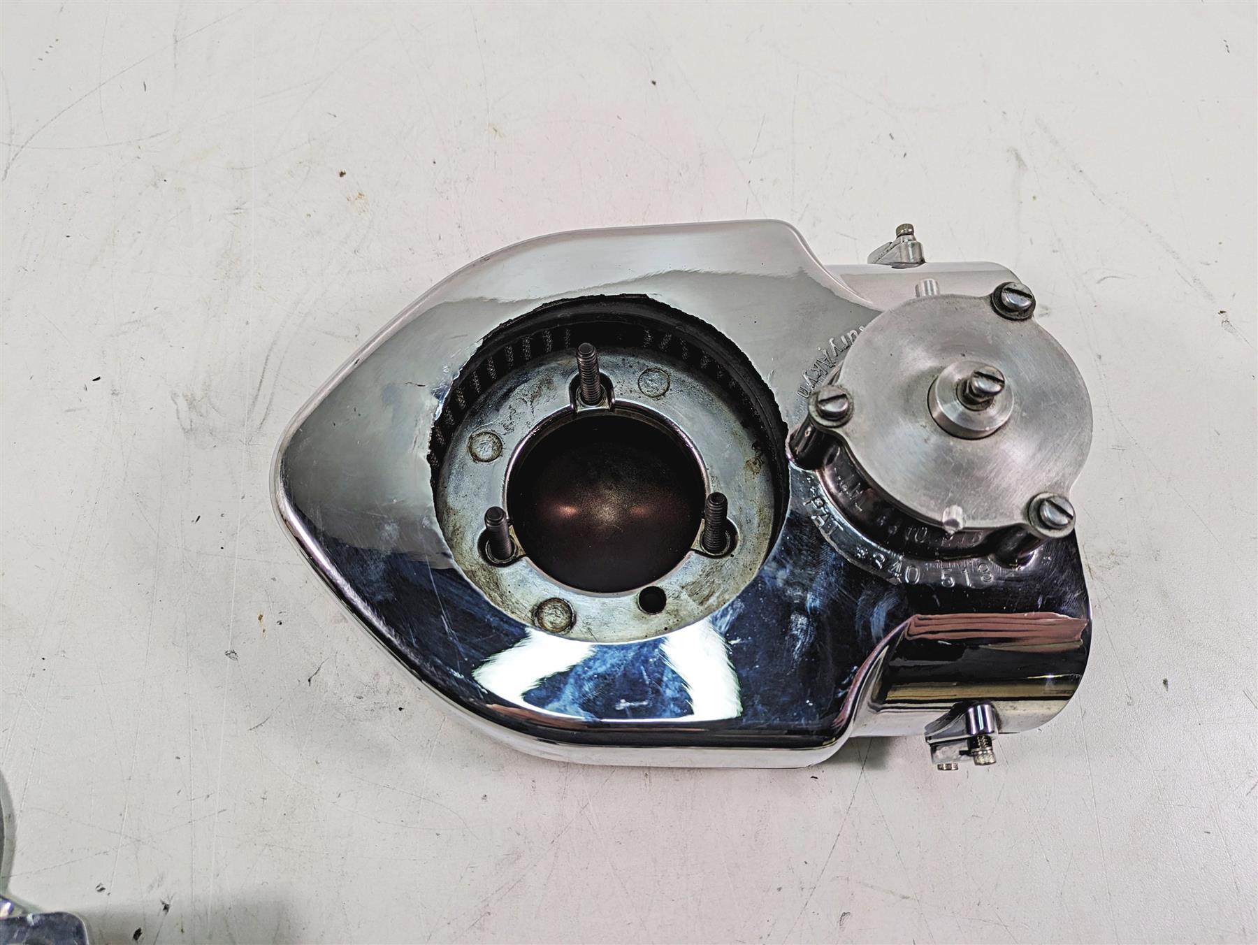 2000 Harley FXSTS Softail Springer Kuryakyn Hypercharger Air Cleaner Filter 9992 {{ shop.shopifyCountryName }} - Mototech271