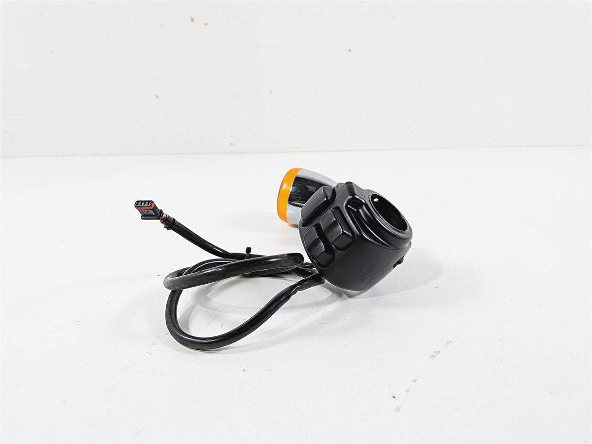 2012 Harley Softail FLSTF Fat Boy Left Hand Control Switch + Blinker 72943-12A {{ shop.shopifyCountryName }} - Mototech271