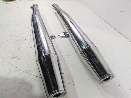 1998 Moto Guzzi California 1100 EV Oem Exhaust Muffler Set - Read GU17123062 {{ shop.shopifyCountryName }} - Mototech271