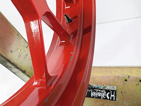 2008 Aprilia RSVR 1000 Factory Straight 17x3.5 Front Wheel Rim AP8128204 {{ shop.shopifyCountryName }} - Mototech271