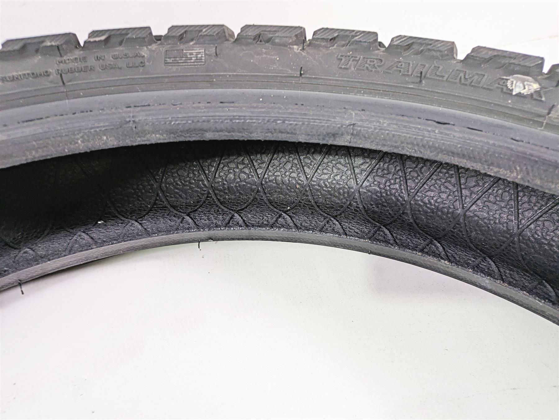 Used Front Motorcycle Tire Dunlop Trailmax Mission 120/70B19 60T 637148 {{ shop.shopifyCountryName }} - Mototech271