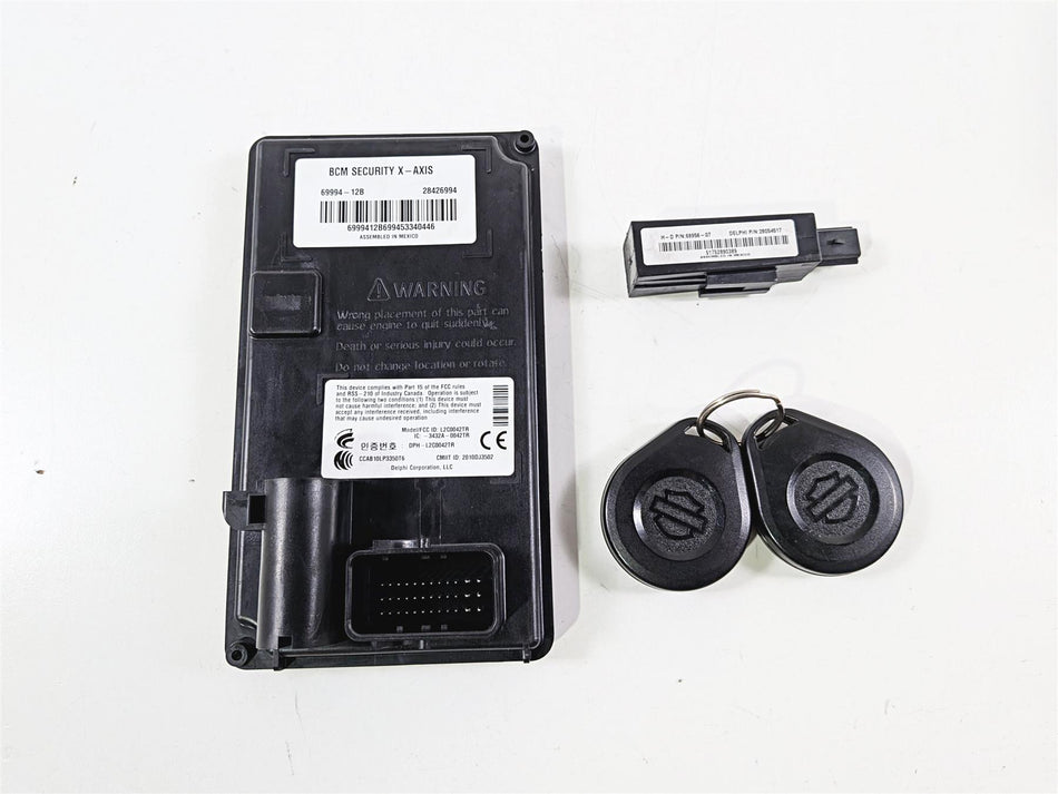 2016 Harley Touring FLHTK Electra Glide Bcm Engine Control Mod & Fob X-Axis 69994-12B-Mototech271