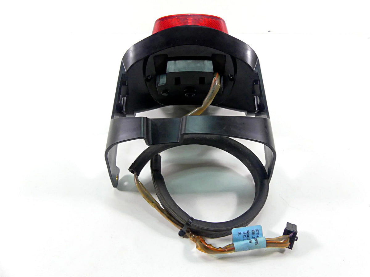 2010 Harley FXDF Dyna Fat Bob Rear Taillight Tail Light & Plate Holder 60250-08A {{ shop.shopifyCountryName }} - Mototech271