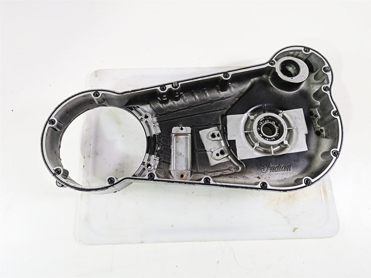 2002 Indian Spirit Deluxe Inner Primary Drive Clutch Cover Black 72-004 {{ shop.shopifyCountryName }} - Mototech271