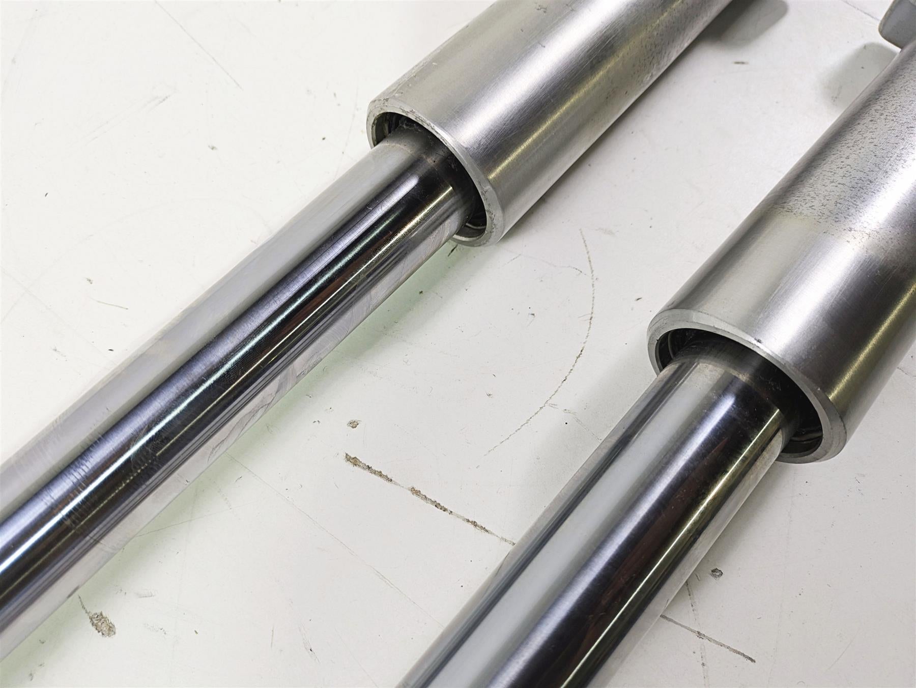 2008 Harley Touring FLHTP Electra Glide Straight Front Fork Set -Read 46502-06 {{ shop.shopifyCountryName }} - Mototech271
