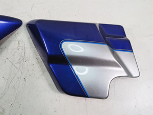 2010 Harley Touring FLHTCU Electra Glide Side Covers Flame Blue Pearl 66048-09A | Mototech271