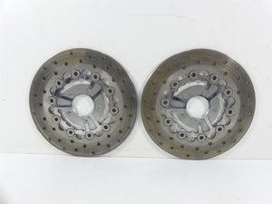2004 Harley FLHTC SE CVO Electra Glide Front Brake Rotor Disc Set 44858-02