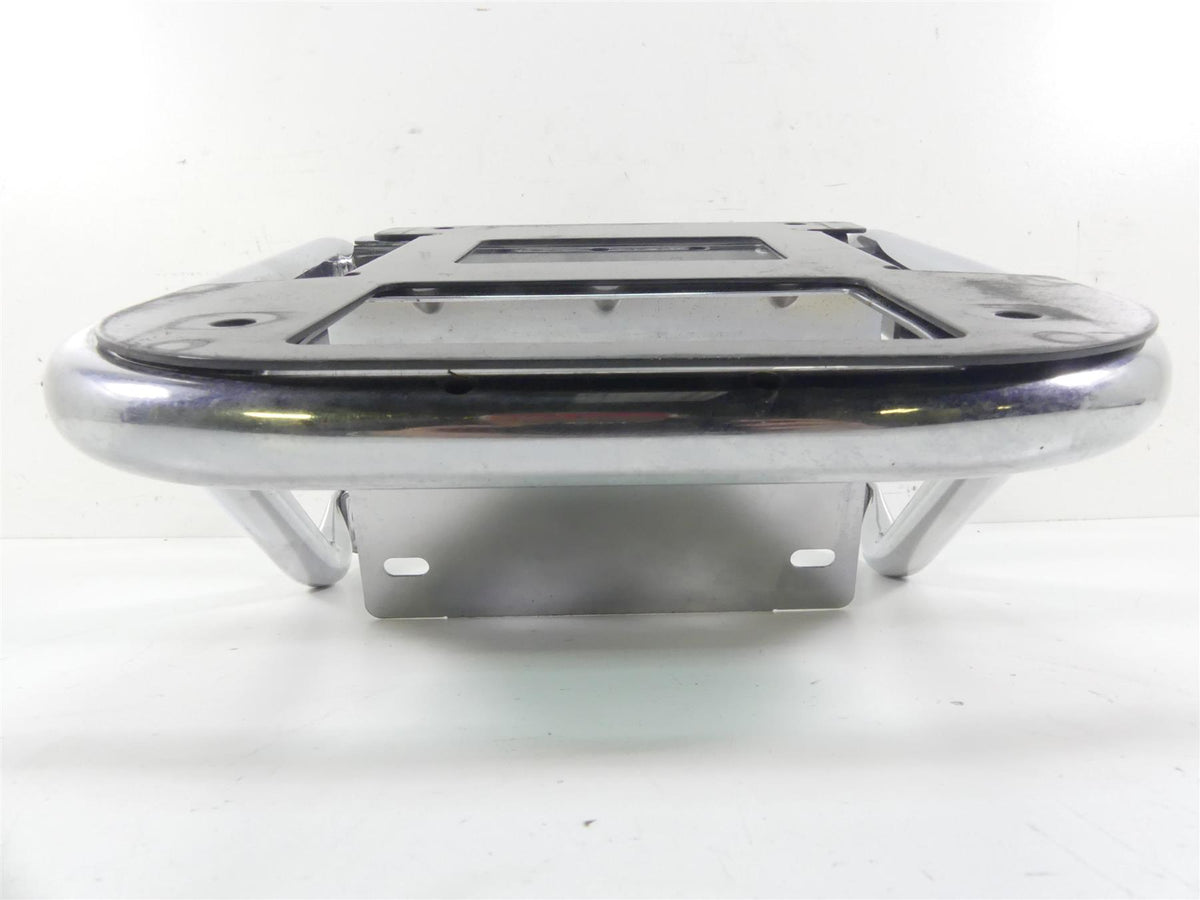 2009 Harley FLHTCU SE4 CVO E-Glide Rear Chrome Luggage Rack Trunk Mount 53411-09 {{ shop.shopifyCountryName }} - Mototech271