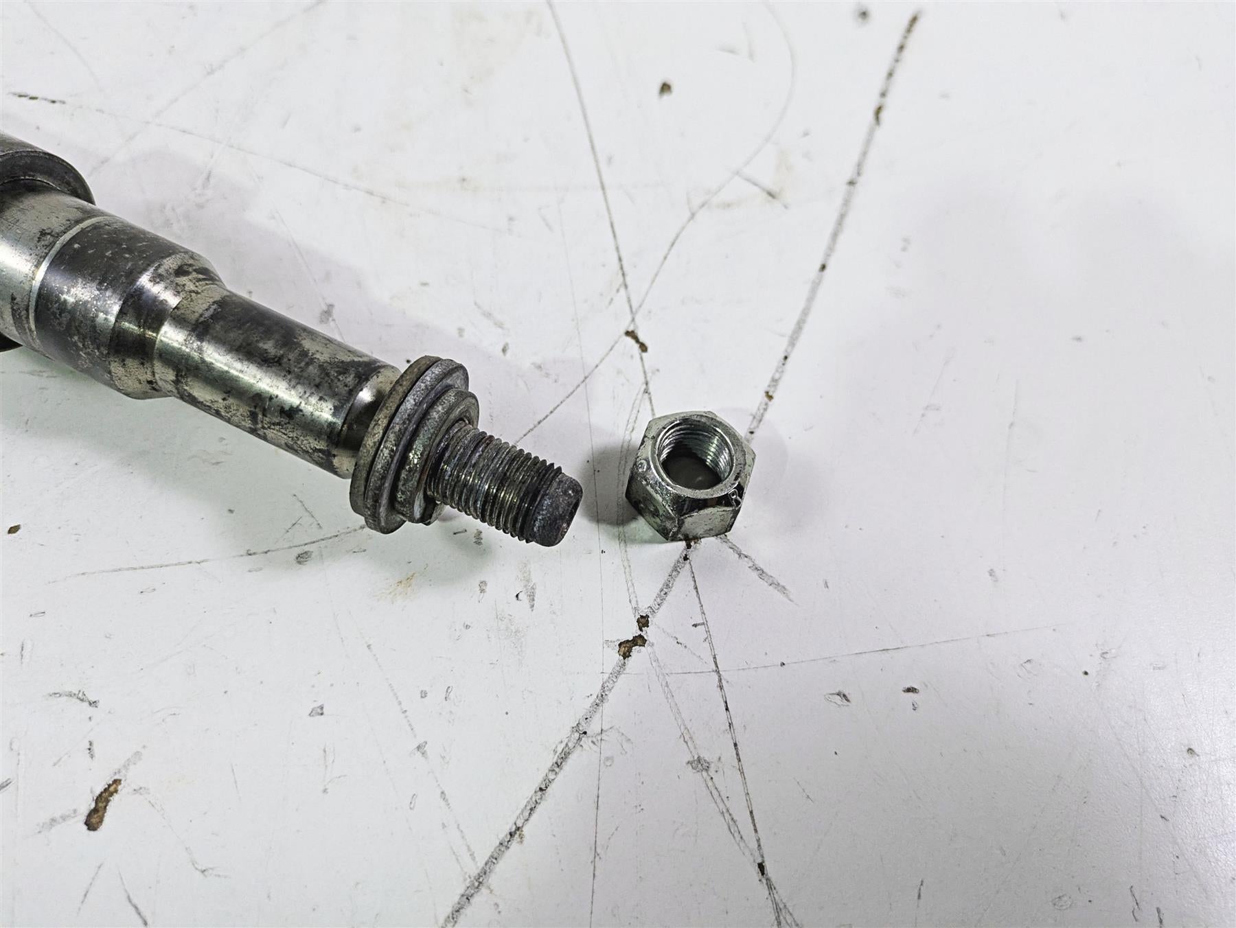 2003 Harley Touring FLHTCUI E-Glide 100th Front Axle Wheel Spindle 43364-00 {{ shop.shopifyCountryName }} - Mototech271