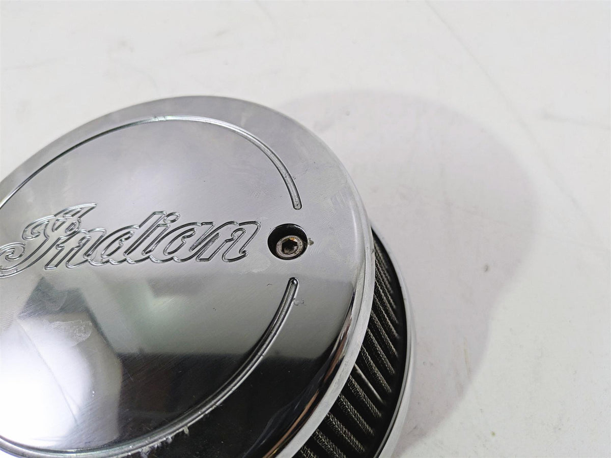 2017 Indian Chieftain Limited Chrome Hi Flow Air Cleaner Breather 2880654 {{ shop.shopifyCountryName }} - Mototech271
