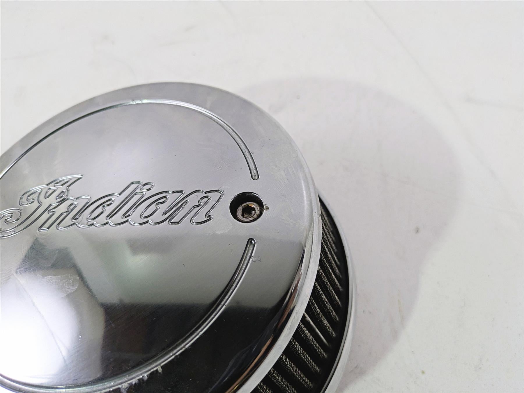 2017 Indian Chieftain Limited Chrome Hi Flow Air Cleaner Breather 2880654 {{ shop.shopifyCountryName }} - Mototech271