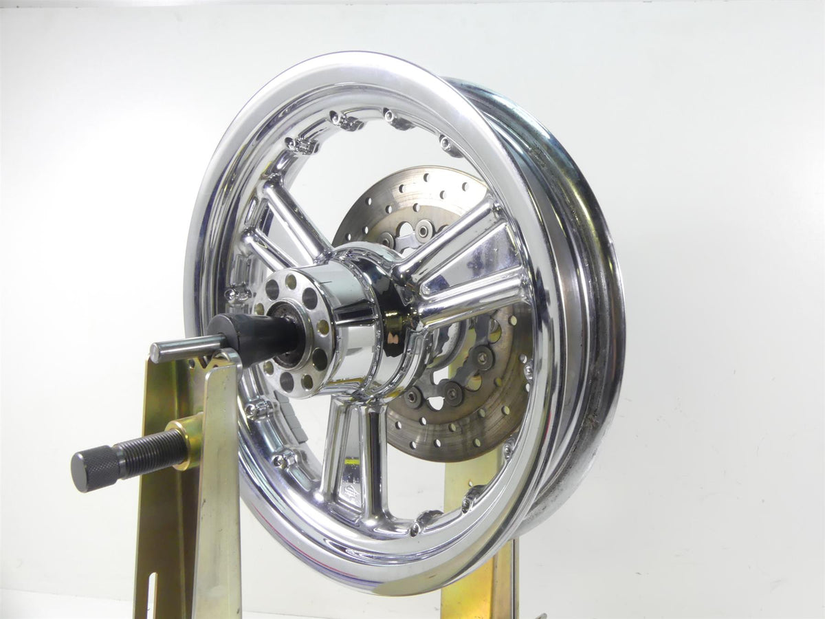 2004 Harley FLHTC SE CVO Electra Glide Straight Rear Wheel Rim 16x3 43482-04 {{ shop.shopifyCountryName }} - Mototech271