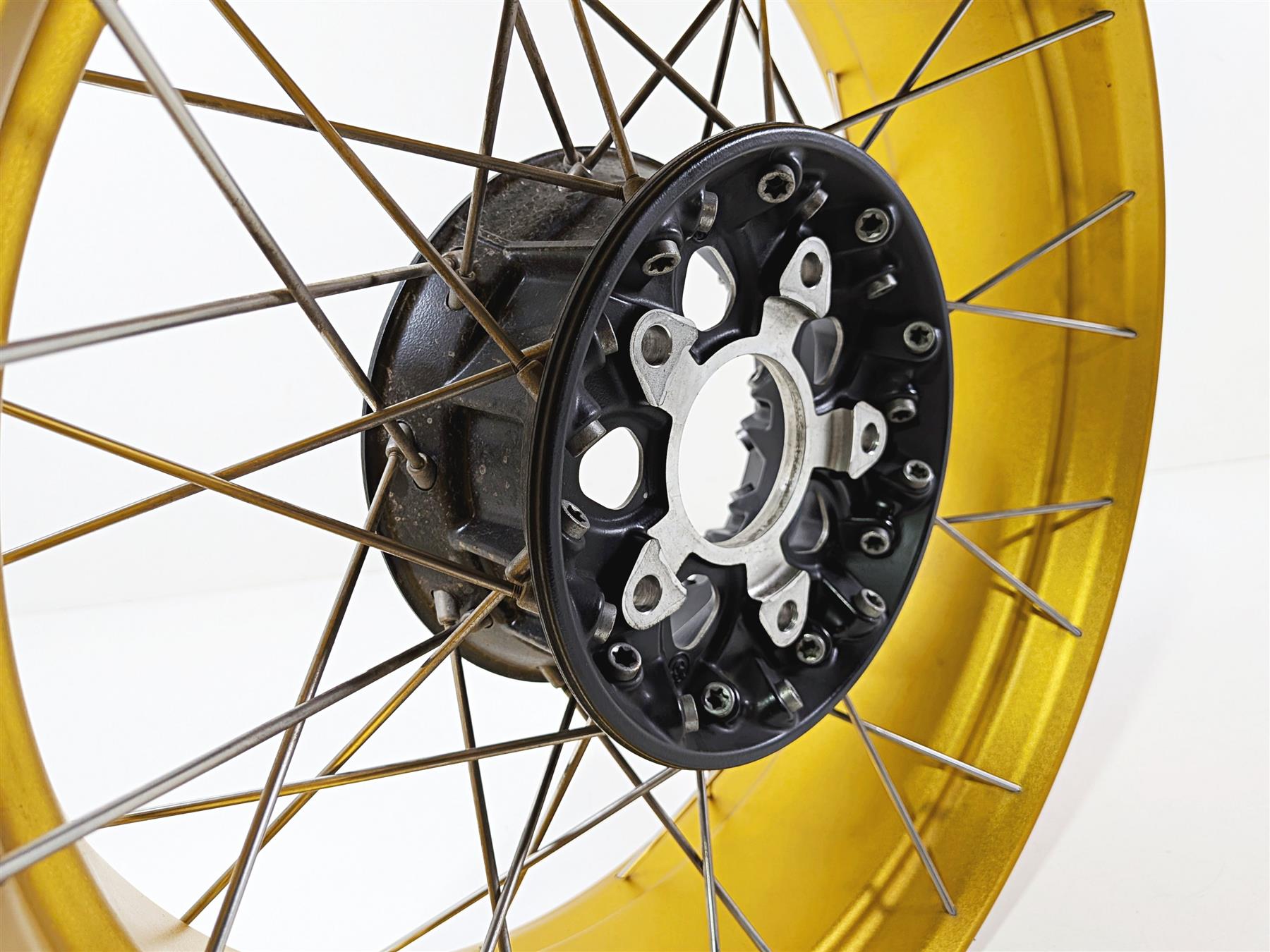 2019 BMW R1250GS K50 Straight Gold Rear Spoke Wheel Rim 17x4.5 36318404333 {{ shop.shopifyCountryName }} - Mototech271
