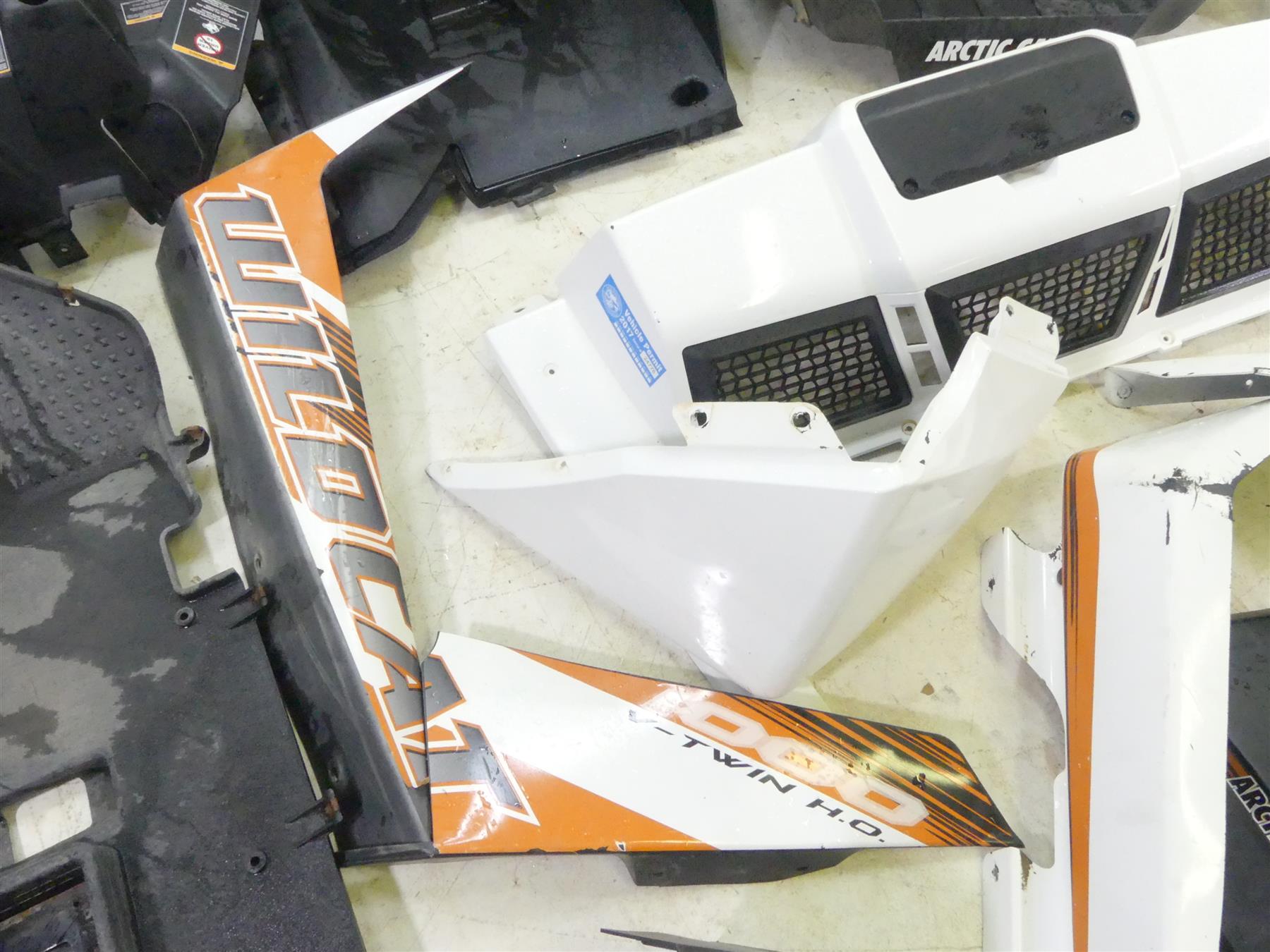 2013 Arctic Cat Wildcat 1000 LTD Body Fairing Plastic Cargo Box Set 4406-167 {{ shop.shopifyCountryName }} - Mototech271
