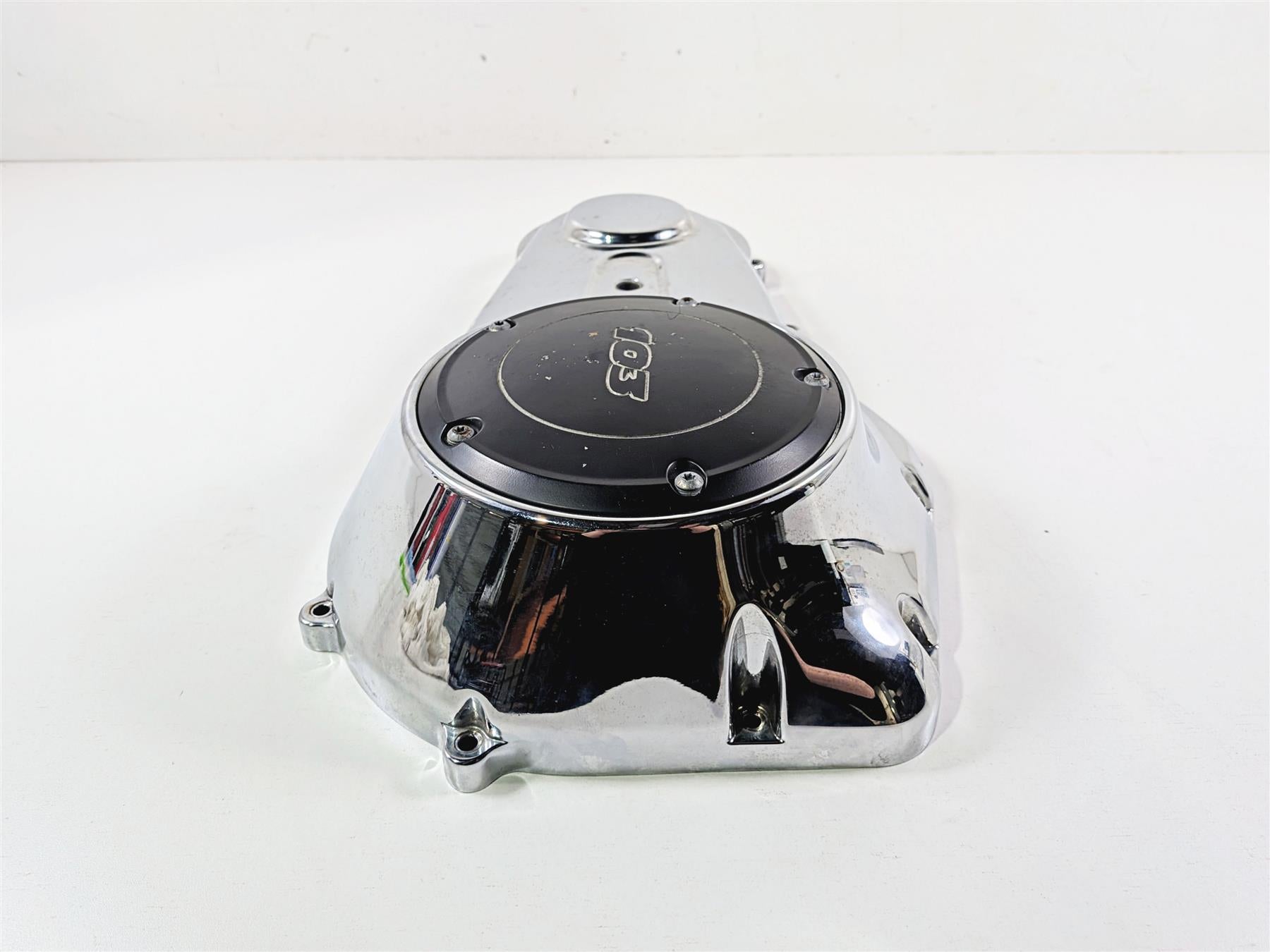 2014 Harley FXDL Dyna Low Rider Outer Primary Drive Clutch Cover Mid 60761-06A {{ shop.shopifyCountryName }} - Mototech271