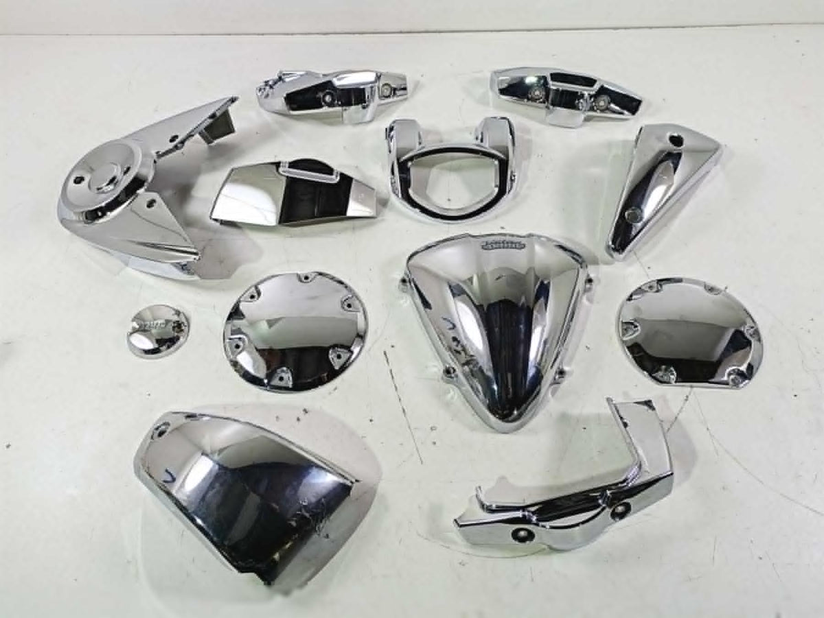 2007 Yamaha XVS1300 V-Star Tour Chrome Cover Fairing Set 3D8-15418-00-00 {{ shop.shopifyCountryName }} - Mototech271