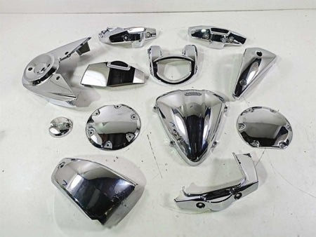 2007 Yamaha XVS1300 V-Star Tour Chrome Cover Fairing Set 3D8-15418-00-00 {{ shop.shopifyCountryName }} - Mototech271