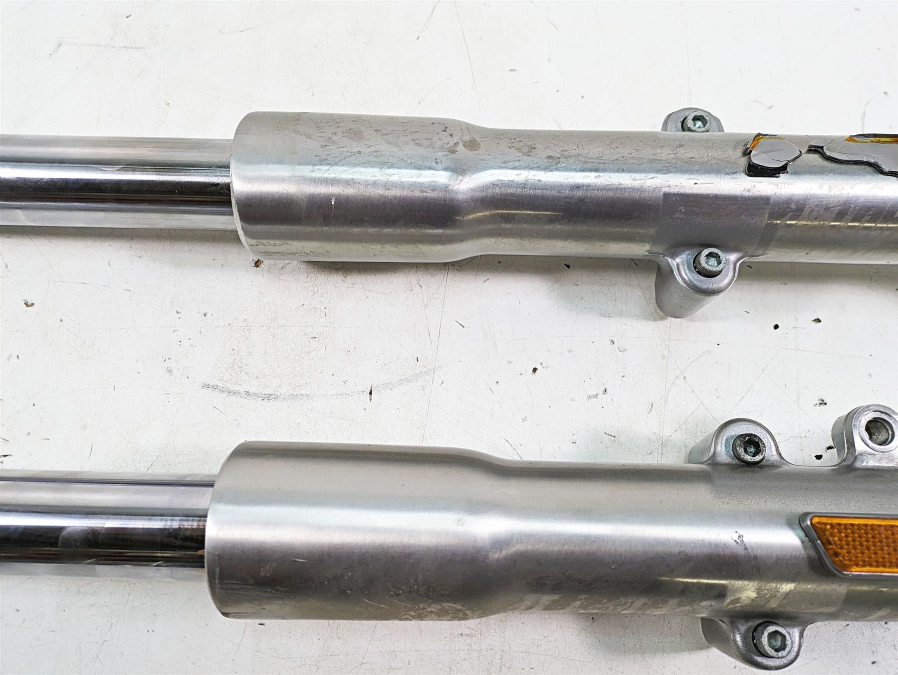 2006 Harley FLSTI Softail Heritage Straight Front Fork Leg Set 41mm 45915-00 {{ shop.shopifyCountryName }} - Mototech271