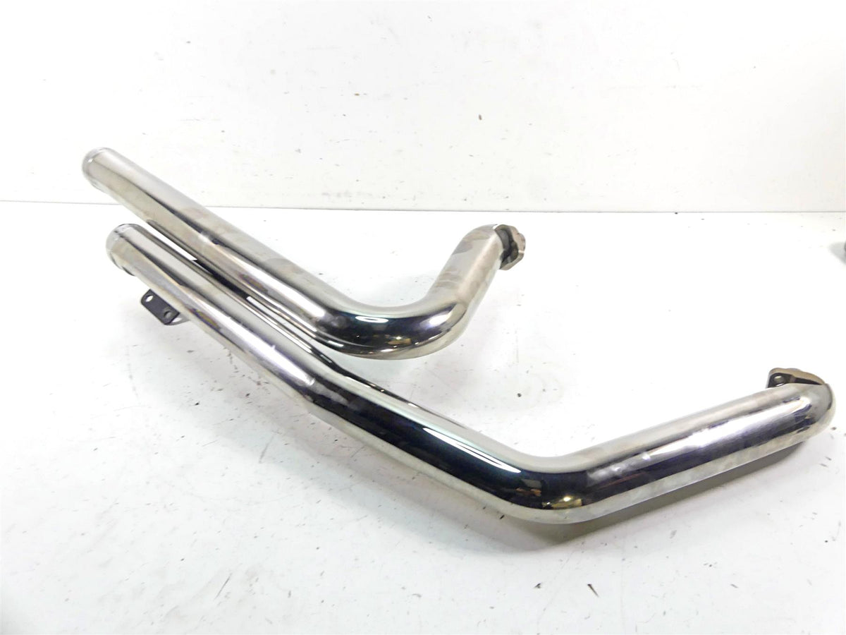 2006 Harley Softail FXSTSI Springer Rinehart 2 in 2 Staggered Exhaust 300-0101 {{ shop.shopifyCountryName }} - Mototech271