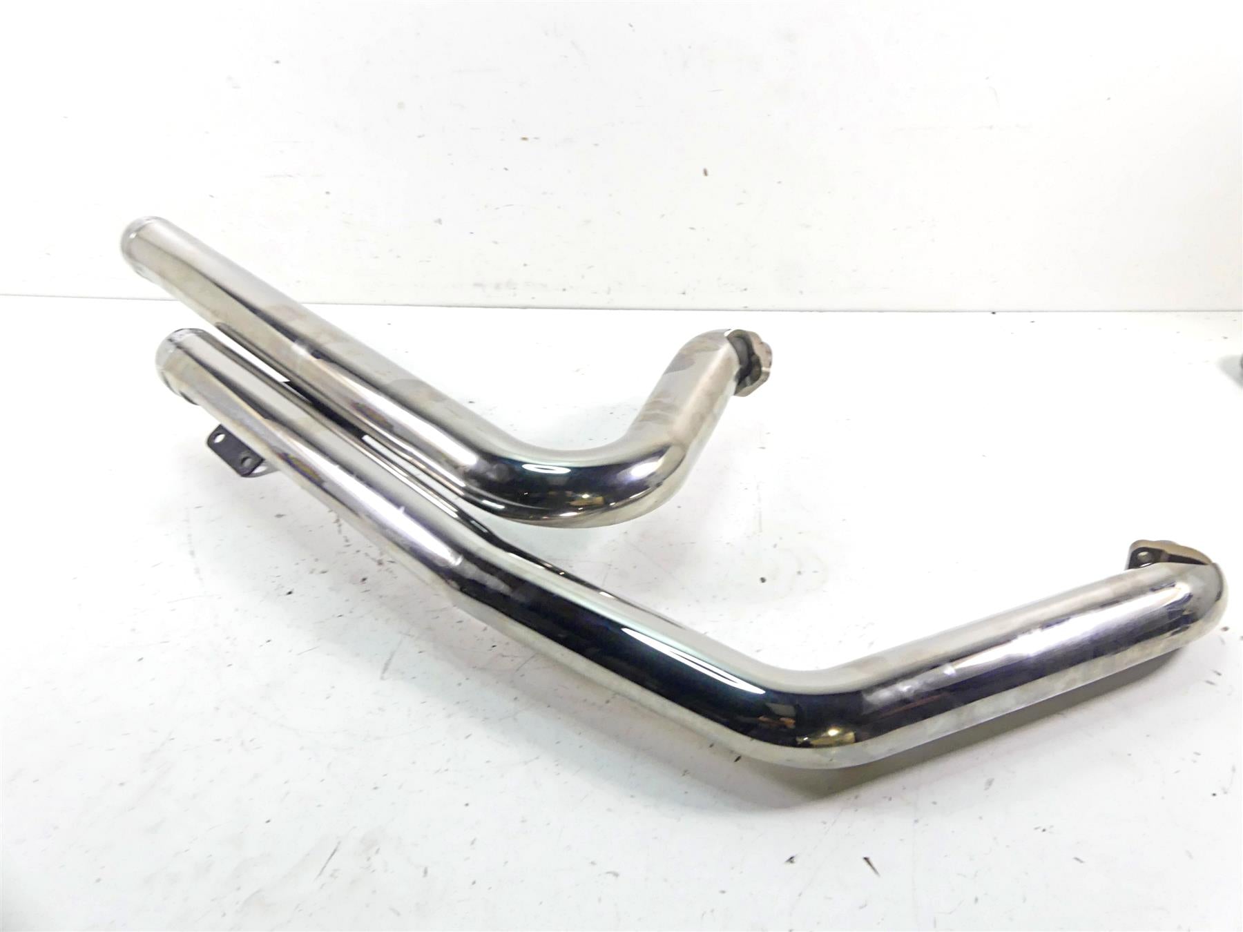 2006 Harley Softail FXSTSI Springer Rinehart 2 in 2 Staggered Exhaust 300-0101 {{ shop.shopifyCountryName }} - Mototech271