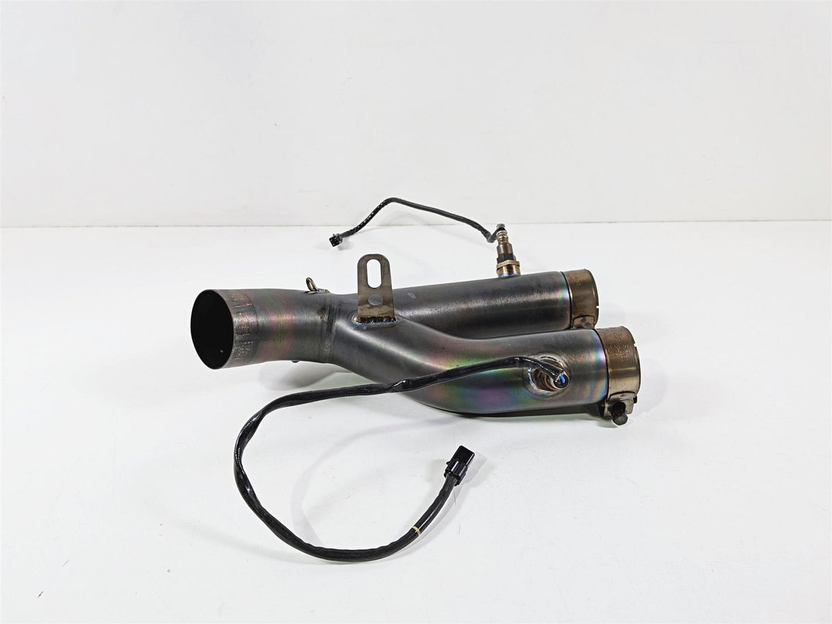 2016 Yamaha YZF R1 RN32 Titanium Aftermarket Y-Pipe Mid Section - READ {{ shop.shopifyCountryName }} - Mototech271