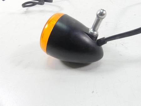 2009 Harley XR1200 Sportster Left Front Blinker Turn Signal + Wiring 68804-06 {{ shop.shopifyCountryName }} - Mototech271