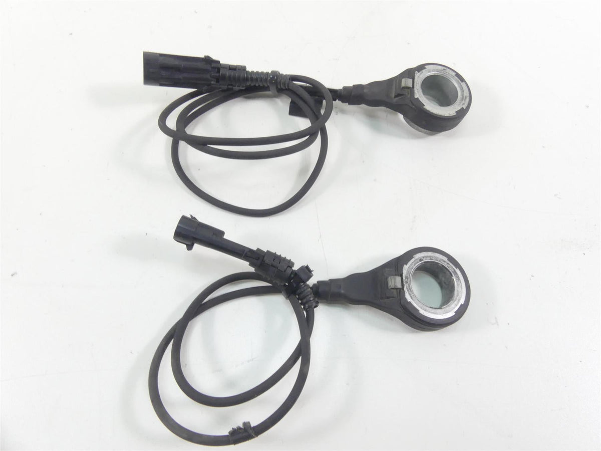 2014 Harley Touring FLHTK Electra Glide Abs Brake Wheel Speed Sensors 40615-08 {{ shop.shopifyCountryName }} - Mototech271