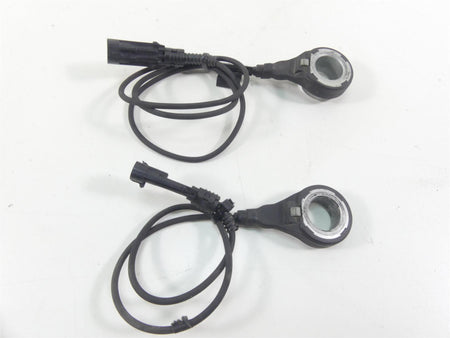 2014 Harley Touring FLHTK Electra Glide Abs Brake Wheel Speed Sensors 40615-08 {{ shop.shopifyCountryName }} - Mototech271