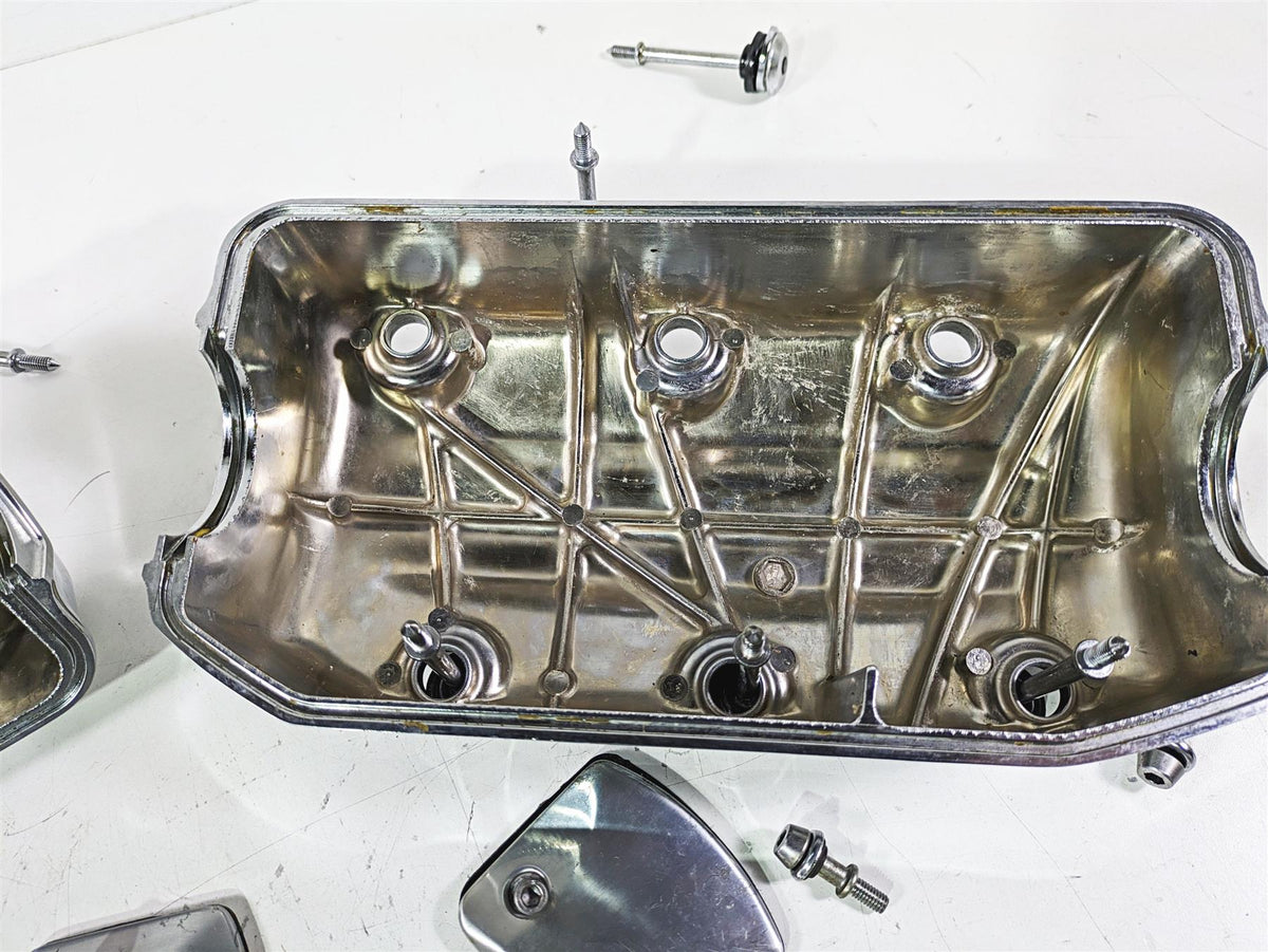 1998 Honda GL1500 Valkyrie Tour Chrome Cylinder Timing Cover Set 11511-MZ0-000 {{ shop.shopifyCountryName }} - Mototech271