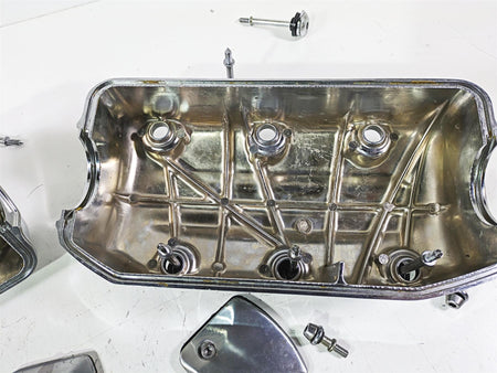 1998 Honda GL1500 Valkyrie Tour Chrome Cylinder Timing Cover Set 11511-MZ0-000 {{ shop.shopifyCountryName }} - Mototech271
