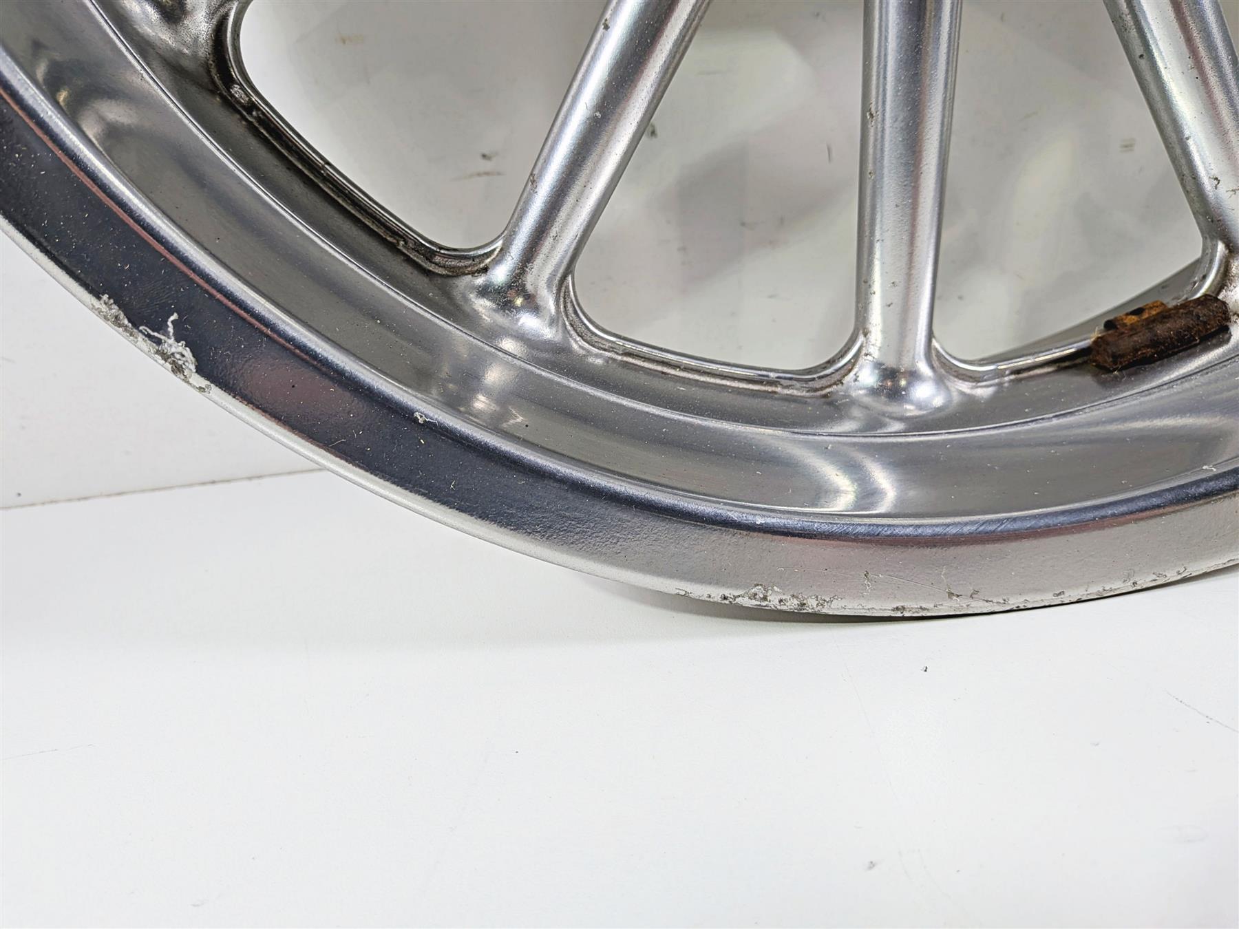 2008 Yamaha XV1900 Roadliner S Straight 18x4 Front Wheel Rim 1D7-25168-10-P0 {{ shop.shopifyCountryName }} - Mototech271