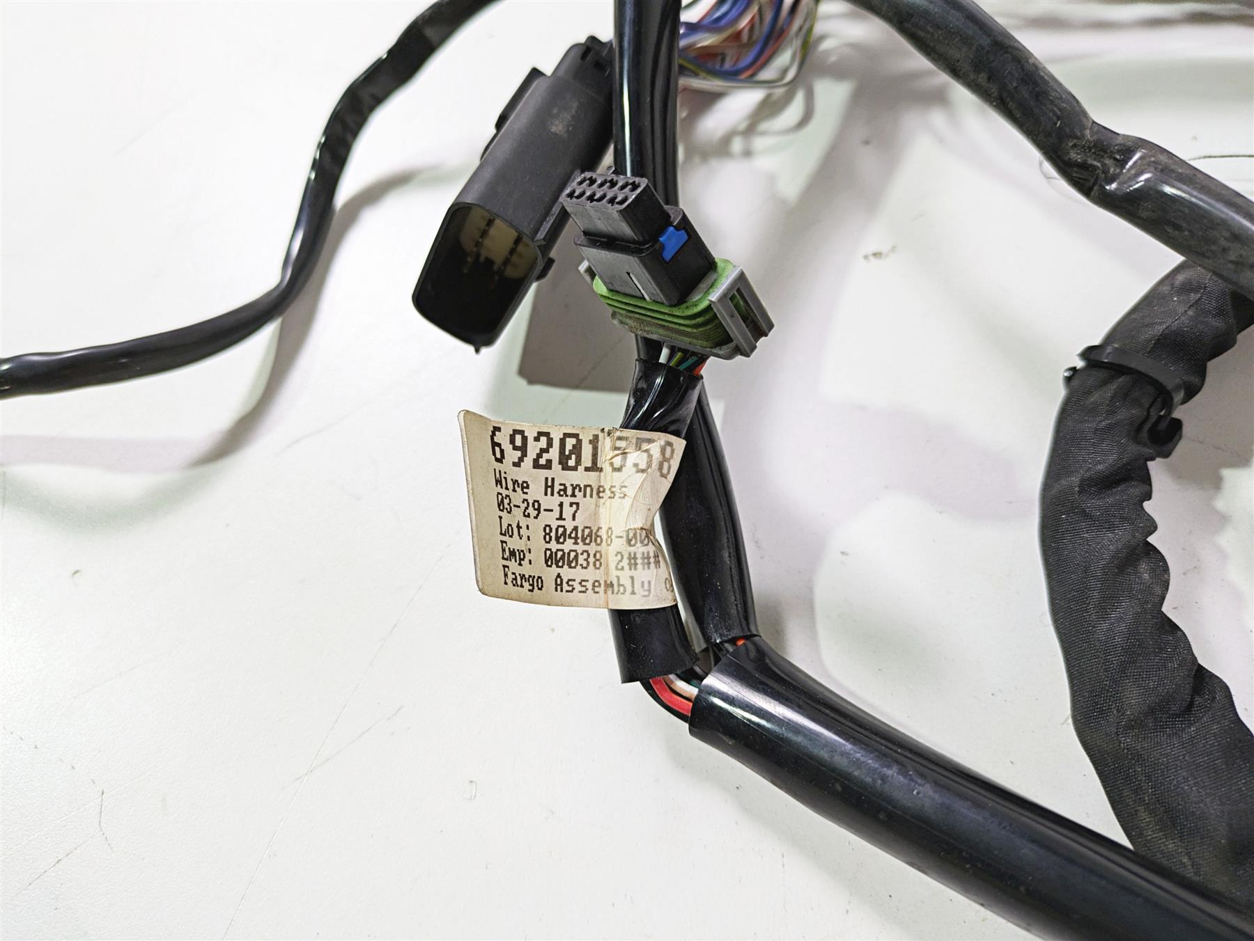 2017 Harley Touring FLHTKSE CVO E-Glide Front Fairing Wiring - Read 69201558 {{ shop.shopifyCountryName }} - Mototech271