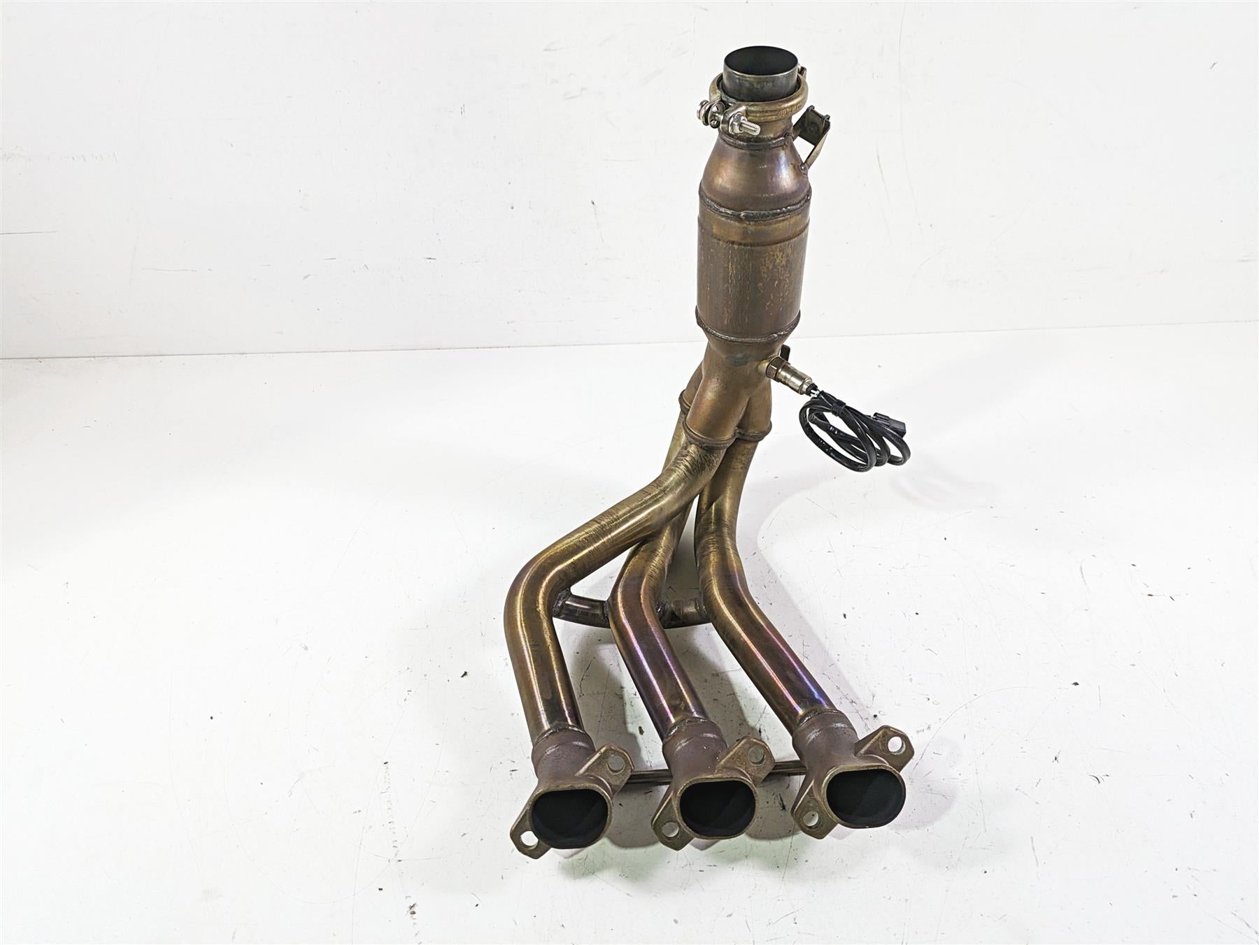 2023 Triumph Street Triple 765 RS Oem Exhaust Header Manifold T2202740 {{ shop.shopifyCountryName }} - Mototech271