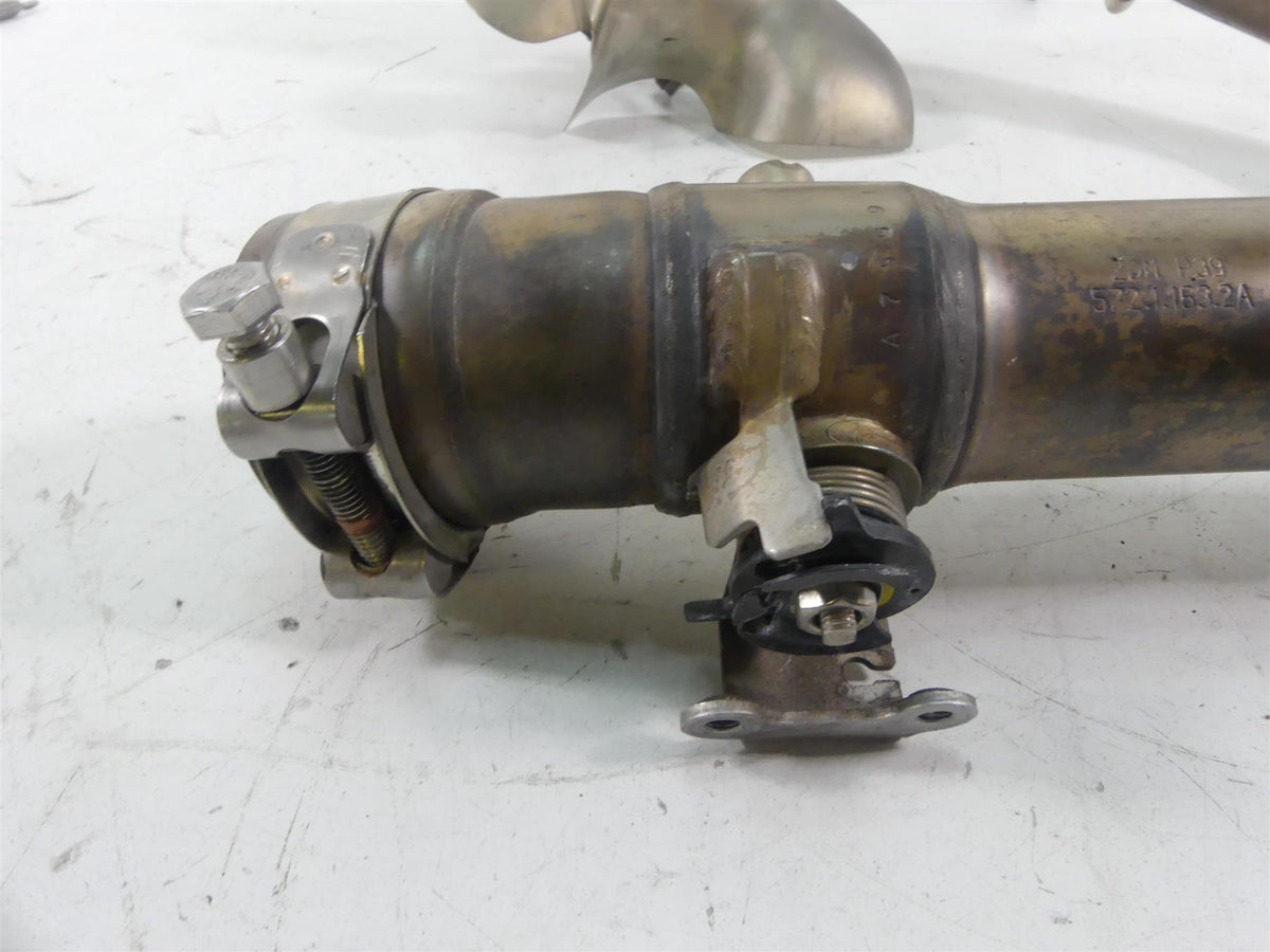 2017 Ducati Monster 1200 S Oem Exhaust Rear Header Manifold & Servo 57211632A {{ shop.shopifyCountryName }} - Mototech271
