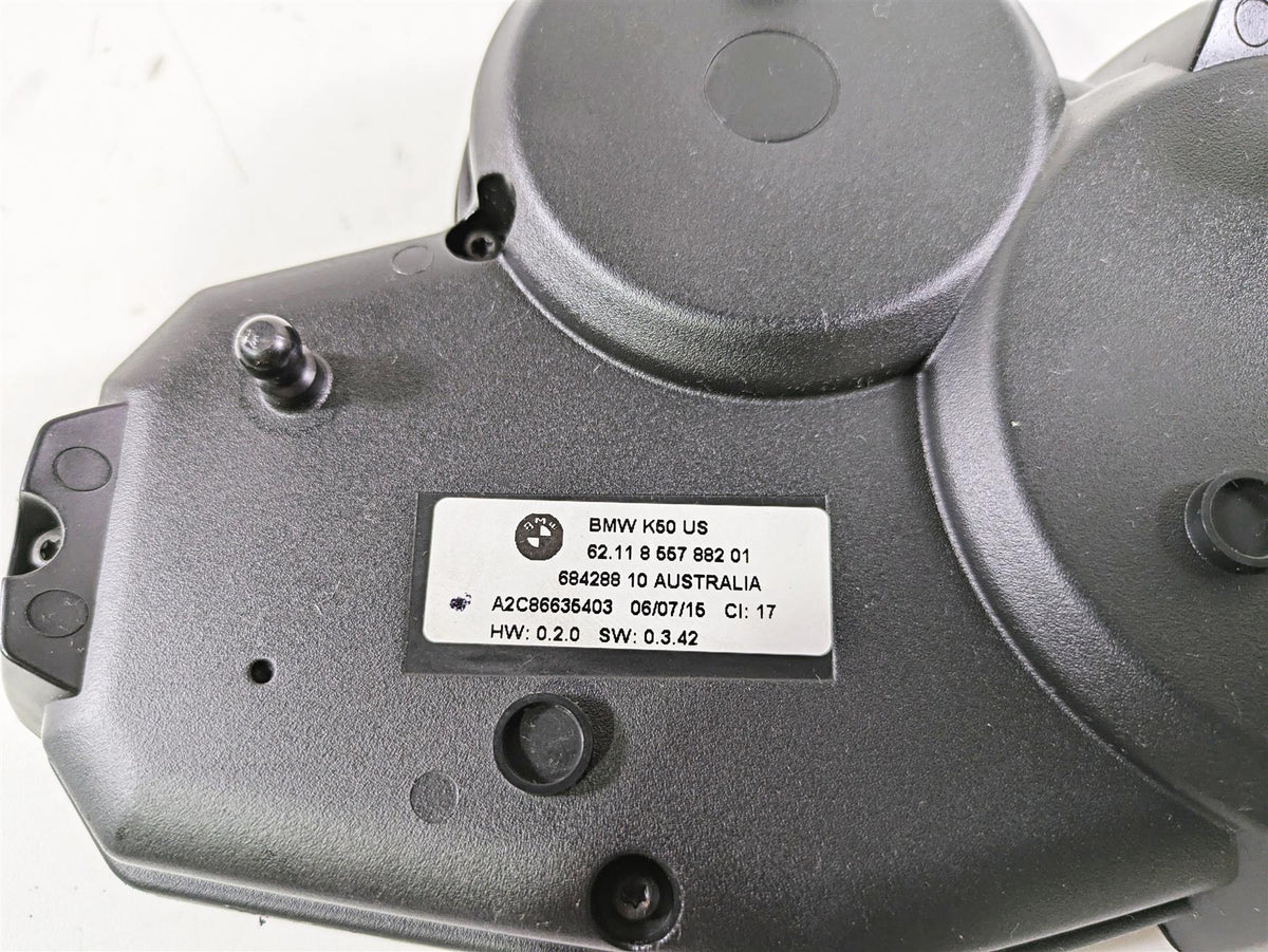 2016 BMW R1200GS GSW K50 Speedometer Gauges Instrument 34k 62118567882 {{ shop.shopifyCountryName }} - Mototech271