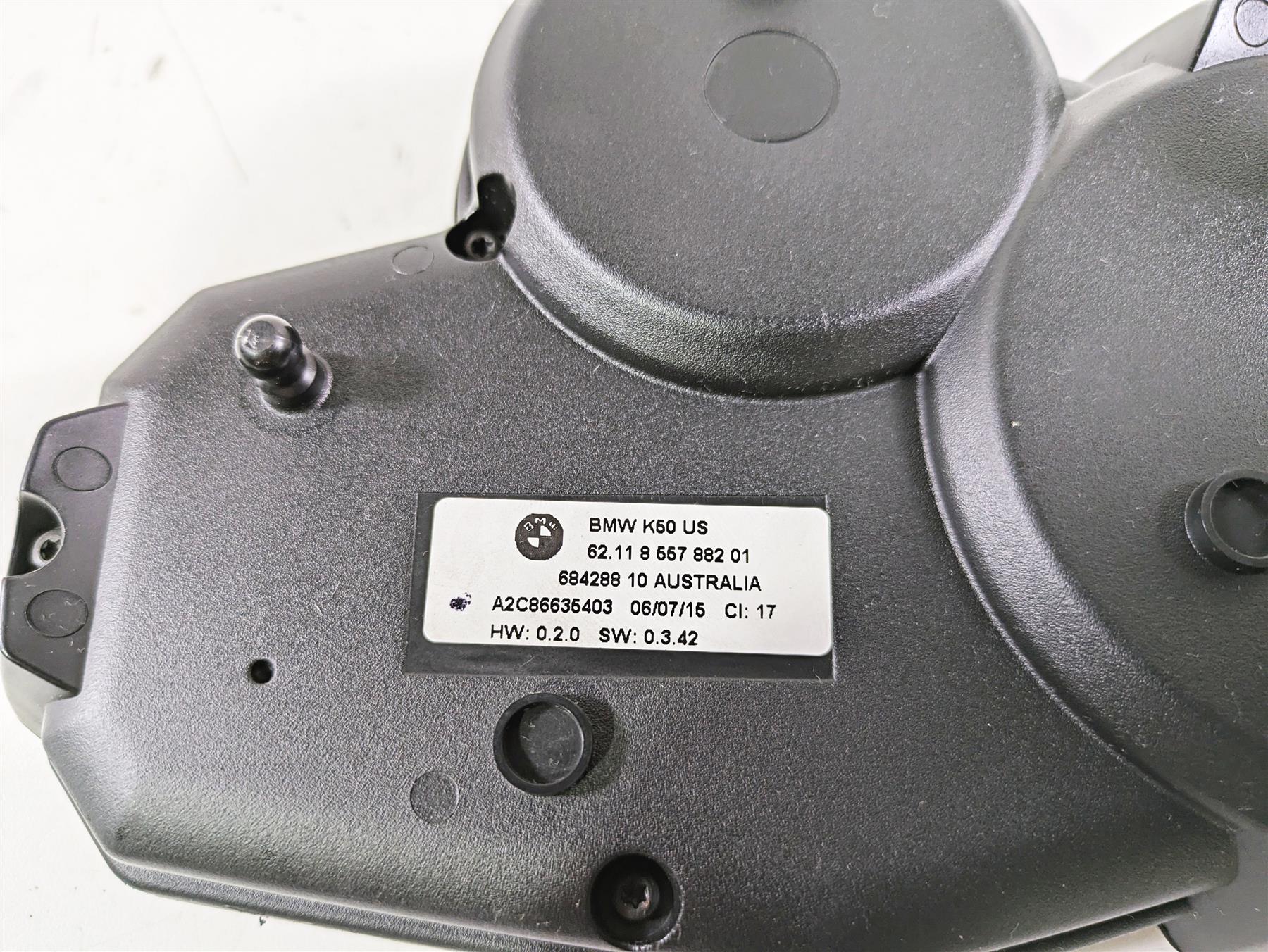 2016 BMW R1200GS GSW K50 Speedometer Gauges Instrument 34k 62118567882 {{ shop.shopifyCountryName }} - Mototech271