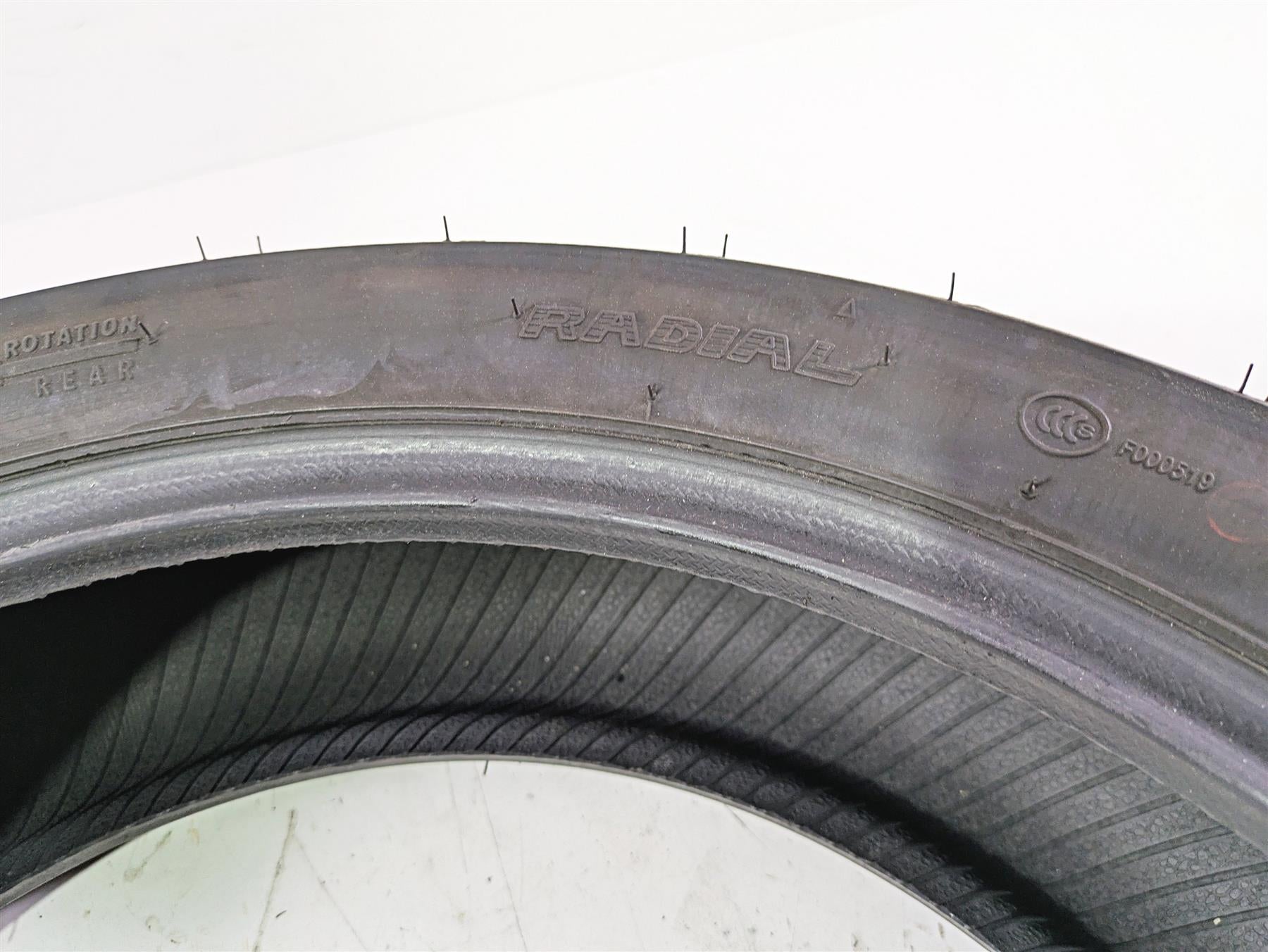 Used Rear Motorcycle Tire Shinko 009 Raven 170/60R17 87-4046 {{ shop.shopifyCountryName }} - Mototech271