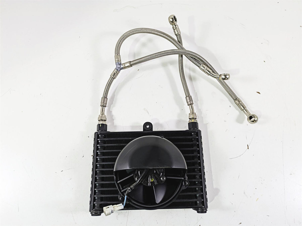 2014 Moto Guzzi California 1400 Touring Oil Cooler Lines & Fan Set B063090 {{ shop.shopifyCountryName }} - Mototech271