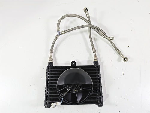 2014 Moto Guzzi California 1400 Touring Oil Cooler Lines & Fan Set B063090 | Mototech271