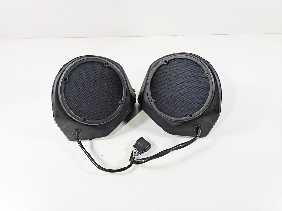2018 Harley Touring FLHTCU Electra Glide Trunk Speaker Set 76000160 76000161-Mototech271
